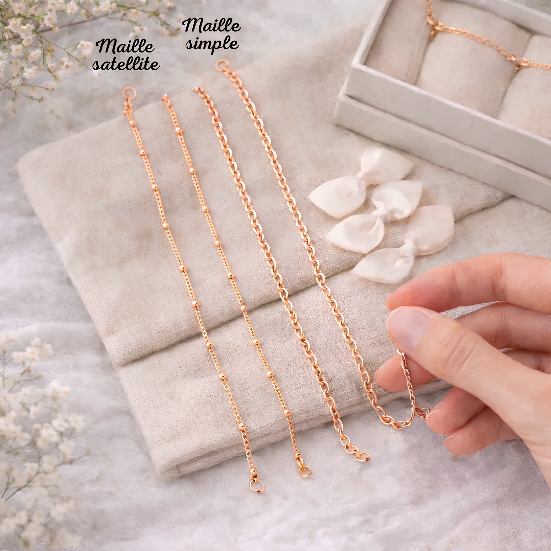 Bola de grossesse doré rose lisse breloque feuille perle quartz rose Bola de grossesse doré rose lisse breloque feuille perle quartz rose - Default Title | Creabibenval