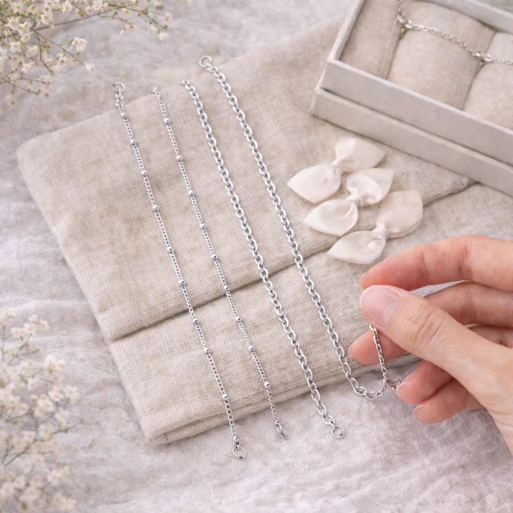 Bola de grossesse goutte argenté lisse pendentif feuille et perle aventurine